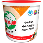 Краска акриловая фасадная 