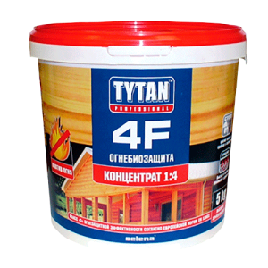Вогнебіозахисний засіб для деревини Tytan 4F